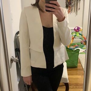 Club Monaco cream blazer